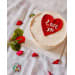 Floward Love You Cake | Red Blooms Floward Love You Cake | Red Blooms